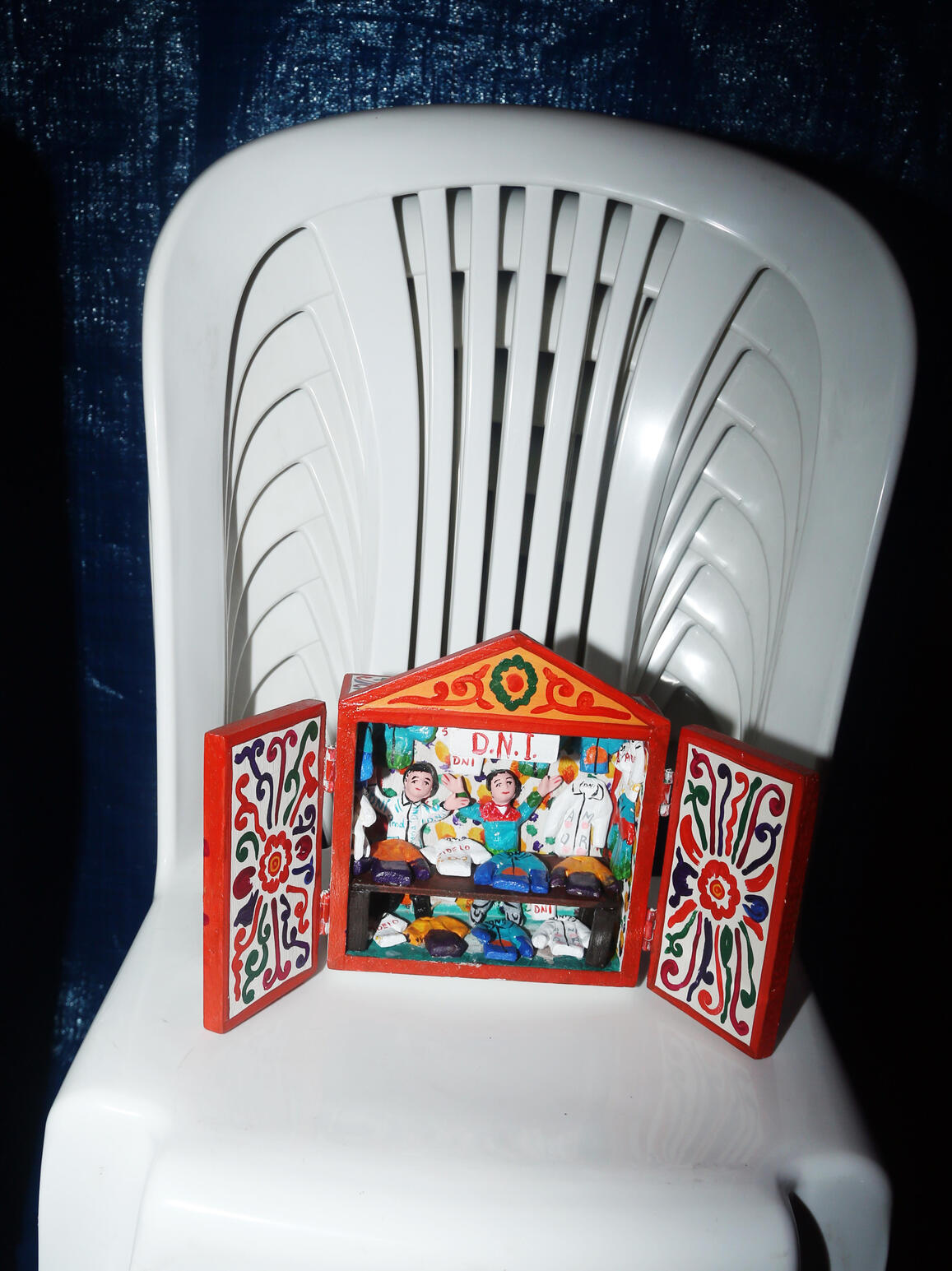 "El retablo D.N.I" - Alfredo López Morales x D.N.I