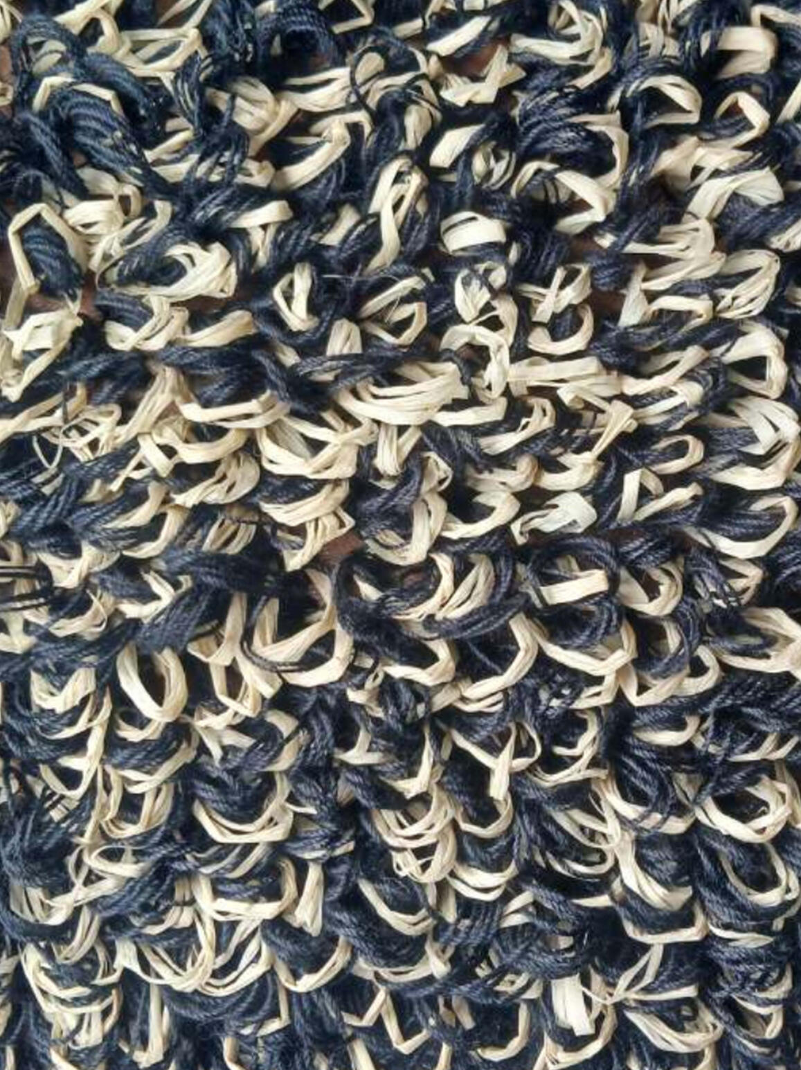 Tissage coton et raphia - Initiatives